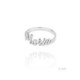 Anillo con Nombre Personalizado en Plata de Ley 925 Anillo con Nombre Personalizado en Plata de Ley 925