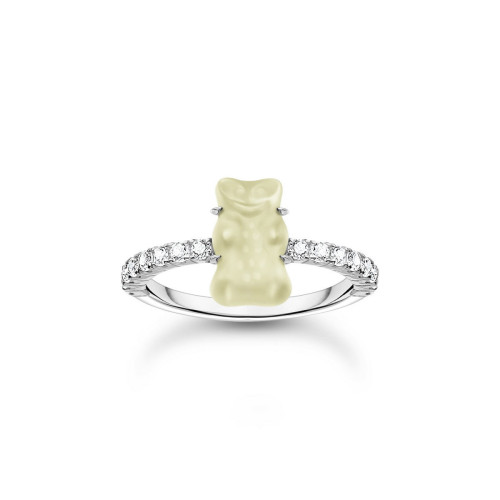 Anillo Thomas Sabo x Haribo osito blanco mini