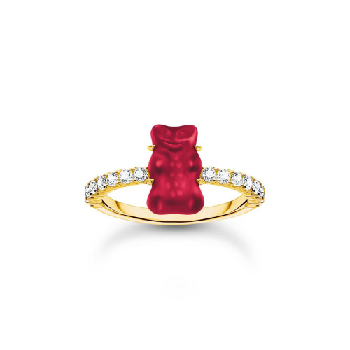 Anillo Thomas Sabo x Haribo osito rojo mini