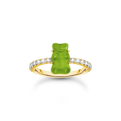 Anillo Thomas Sabo x Haribo osito verde mini