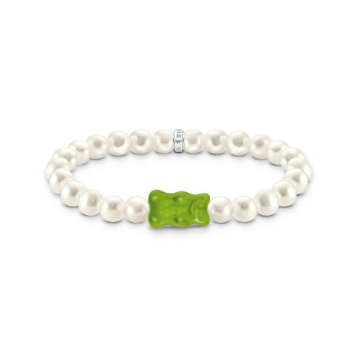 Pulsera perlas Thomas Sabo x Haribo osito verde.