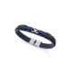 Pulsera para hombre Viceroy de acero y piel 75380P01013