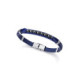 Pulsera para hombre Viceroy de acero y piel 15169P01013