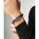 Pulsera para hombre Viceroy de acero y piel 15169P01013