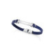 Pulsera para hombre Viceroy de acero y piel 75379P01013