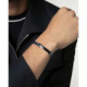 Pulsera para hombre Viceroy de acero y piel 75379P01013