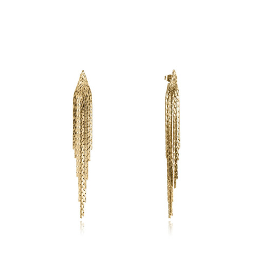 Pendientes acero dorado Viceroy para mujer 15161E01012