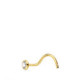Piercing oro 18k para nariz forma chaton