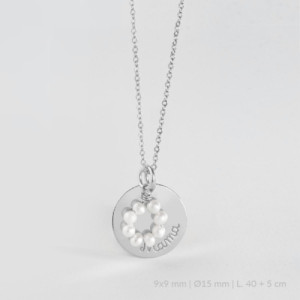 Collar plata con colgante MAMA 176659A