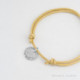 Pulsera cordón beige con colgante abuela 116225A