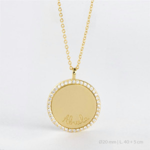 Collar plata con colgante Abuela 176664C