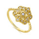 Anillo Big Mamounia Oro Diamantes LeCarré GA159OA
