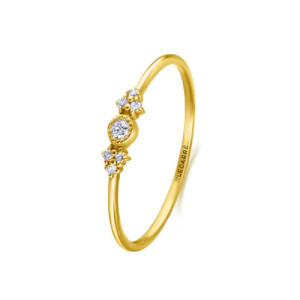 Anillo Trilogy Mamounia Oro Diamantes LeCarré GA162OA