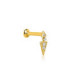 Piercing mini star oro y diamante GB196OA