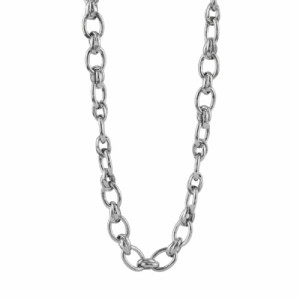 Gargantilla de acero elegante 230554A