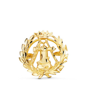 Insignia Topgrafo en Oro Amarillo 18k