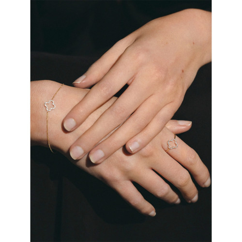 Pulsera Cartuja LeCarré Oro 18K con Diamantes