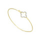 Pulsera rígida Cartuja LeCarré Oro 18K con Diamantes