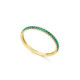 Anillo LeCarré Eden Oro 18k con Esmeraldas Anillo LeCarré Eden Oro 18k con Esmeraldas