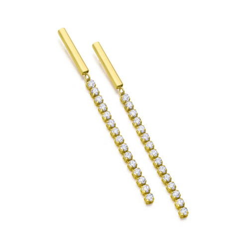 Pendientes Oro 18k con Diamantes LeCarré Eternal Drizzel