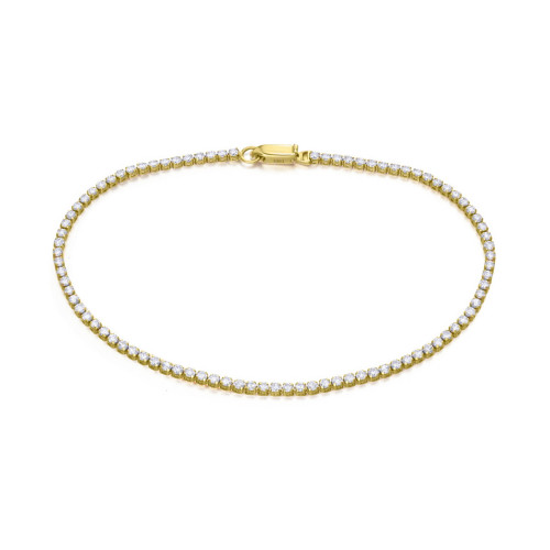 Pulsera Rivière de Oro 18K con Diamantes Eternal Drizzel