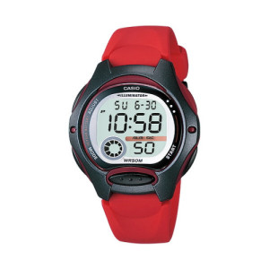Correa original color rojo para el reloj Casio LW-200-4A