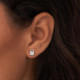 Pendientes Mujer Fossil Lock JFS00626040 Plata