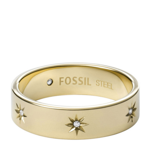 Anillo Mujer Fossil Sadie JF03874710 Acero Dorado