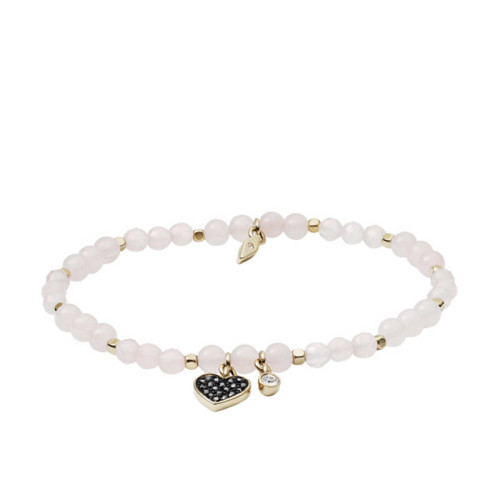 Pulsera Mujer Fossil Wellness JA6922710 Abalorios Dorado