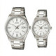 Reloj Casio LTP-1302D-7A1 de Mujer con Cadena de Acero y Esfera Blanca con Índices
