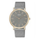 Reloj Q&Q QA96J422Y de Hombre Retro Gris y Bicolor con Brazalete de Malla Inoxidable Reloj Q&Q QA96J422Y de Hombre Retro Gris y Bicolor con Brazalete de Malla Inoxidable