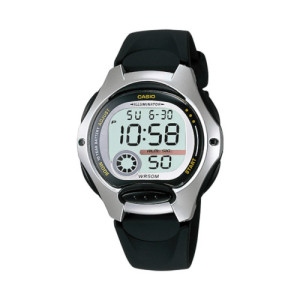 Reloj Digital Casio LW-200-1AV para Mujer y Niños de Resina Negra con Luz LED