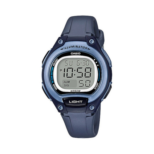 Reloj Digital Casio LW-203-2A Azul Marino para Mujer y Niños