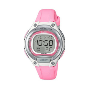 Reloj Digital Casio LW-203-4A Rosa para Mujer y Niños