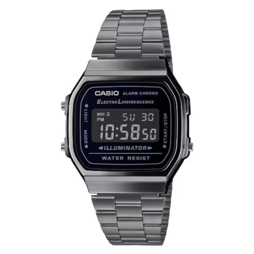 Reloj Casio Vintage A168WEGG-1BEF Digital Gris Plomo Gunmetal Unisex