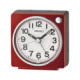Reloj Despertador Analógico Seiko QHE196R Granate con Alarma, Luz y Segundero Silencioso Reloj Despertador Analógico Seiko QHE196R Granate con Alarma, Luz y Segundero Silencioso