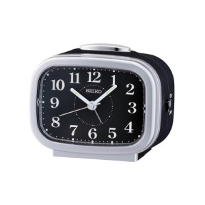 Reloj Despertador Analógico Seiko QHK060A con Alarma de Campana y Segundero de Barrido