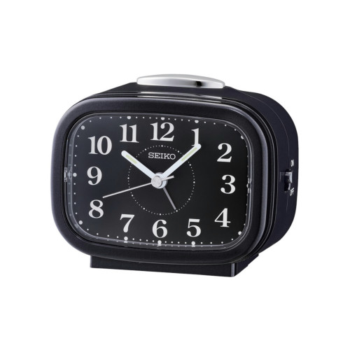 Reloj Despertador Analógico Seiko QHK060J con Alarma de Campana y Segundero de Barrido