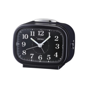 Reloj Despertador Analógico Seiko QHK060J con Alarma de Campana y Segundero de Barrido