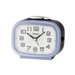 Reloj Despertador Analógico Seiko QHK060L con Alarma de Campana y Segundero de Barrido