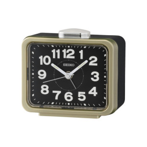 Reloj Despertador Analógico Seiko QHK062G con Alarma de Campana y Segundero de Barrido