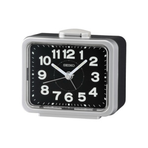 Reloj Despertador Analógico Seiko QHK062S con Alarma de Campana y Segundero de Barrido