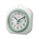 Reloj Despertador Analógico Rhythm 8RE656WR05 Blanco y Verde Resistente al Vapor Reloj Despertador Analógico Rhythm 8RE656WR05 Blanco y Verde Resistente al Vapor