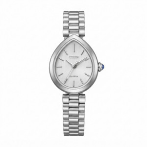 Reloj Citizen Lady Eco-Drive Acero Esfera blanca EM1200-55A