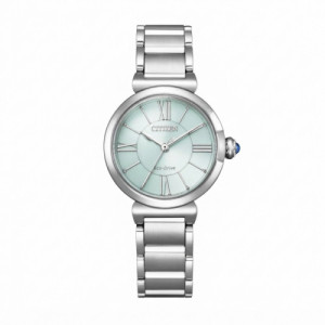Reloj Citizen Mujer Eco-Drive Acero Esfera Verde EM1070-83L
