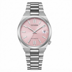Reloj de mujer Citizen Tsuyosa Automatic Acero Esfera Rosa NJ0200-50Z