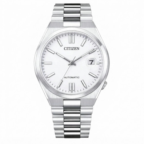 Reloj de hombre Citizen Tsuyosa Automatic Acero Esfera Blanca NJ0150-81A