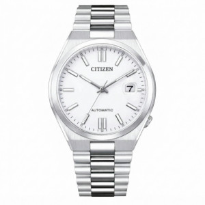 Reloj de hombre Citizen Tsuyosa Automatic Acero Esfera Blanca NJ0150-81A